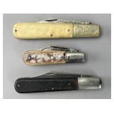 Set of Folding Pocket Knives