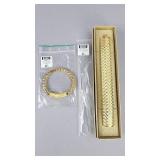 Moda Al Massimo 18K Gold Over Bronze Bracelets