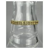 14K Yellow Gold I.G.(Imperial Gold) Woven Bracelet