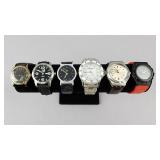 Swatch Peugeot Invicta Luch Mingdu Braun Watches