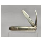 American Solid Sterling Silver Pocket Fruit Knife