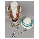 Bead, Stone, Faux Pearl, Wood Bead Necklaces