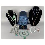 Natural Stone Necklaces, Bracelets, Earrings