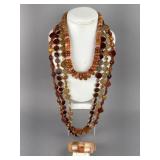 Silver Aventurine Carnelian Coin Necklaces & More