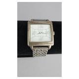Ecclissi Panther Link Silver Watch c. 1990s-2000s