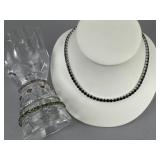 Silver Black Onyx, Chrome Diopside, Tourmaline...