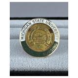 10K Yellow Gold MSU School of Nursing Pin
