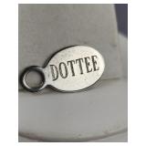 1970s-1980s Cartier Oval Key Tag / Charm / Pendant