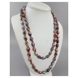 Venetian Millefiori Glass Bead Necklace