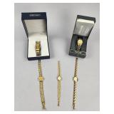 Pulsar & Seiko Gold Tone Ladies Wrist Watches