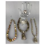 Silver Fossil Coral, Palm Root, Jasper, Wild Horse