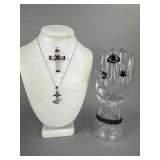 Silver Marcasite Rings, Bracelet, Necklace, Charms