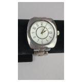 Ecclissi Panther Link Silver Watch c. 1990s-2000s