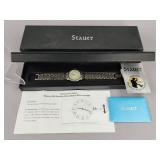 Stauer 14590 Panther Link Silver Watch