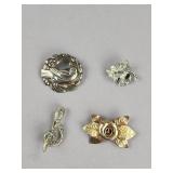 Norseland, Danecraft, Lang Sterling Silver Pins