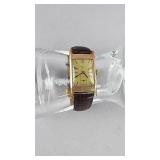 Wagner 9K Gold Men's Tank Watch (c. 1920sï¿½1930s)