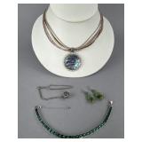 Sterling Silver Bracelet, Charm, Earrings, & More