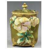 Japanese Porcelain Biscuit Jar c. 1891-1911