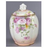 Wm. Guï¿½rin & Co Limoges Porcelain Biscuit Jar