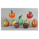 Hand-Blown Art Glass Fruit Sculptures