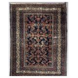 Semi-Antique Persian Hamadan Wool Rug 5