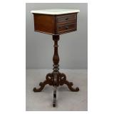 1860s Victorian Renaissance Revival Sewing Stand