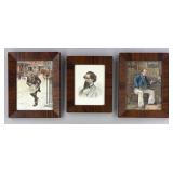 1927 Charles Dickens Framed Print Grouping