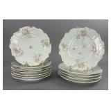 12 Elite Works Porcelain Plates