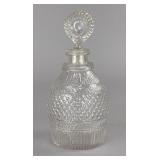 Blown Three-Mold Glass Decanter