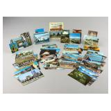 Collection of Mid 20th C. Color Postcards