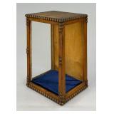 Antique Counter Top Wood Display Cabinet 1900