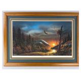 Terry Redlin (AM, 1937-2016) "Flying Free" Litho