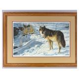 James Hautman (AM, b.1964) ï¿½Lone Wolf" Lithograph