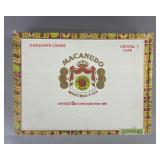 Macanudo Crystal Cafe Cigar Box