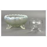 Antique Pressed Glass Bowls, Early 1900s