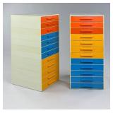 1960s National Scientific Stackable Modular Units