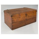 Antique Hood Rubbers Wood Shipping Crate