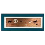 Arizona Copper Art "Palatki - Red Cliffs - Sedona"