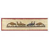 Sayed Ghalib ï¿½Meidum Geeseï¿½ Painting on Papyrus