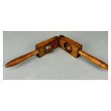 Antique Treenware Lemon Squeezer or Citrus Press