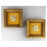 Pair of Framed Persian Miniature Paintings