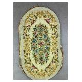 Rochelle Cottage Style Oval Hooked Rug 4