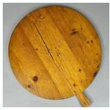 Large Antique Pine Continental Bread Board