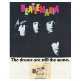 1970s Ludwig & Beatlemania Promotional Poster