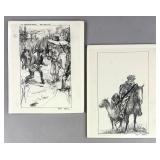 Guy Deel Signed Illustrations for The Northerners