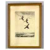 Roland Clark (AM, 1874ï¿½1957) Duck Print