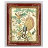 Chinese Guangdong Hundred Birds Silk Embroidery