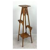 Antique Late Victorian Oak Era ï¿½tagï¿½re c. 1900