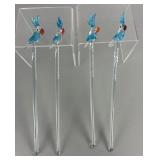 4 Disney Polynesian Resort Swizzle Sticks