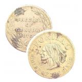 "Pontiac Chief of the Sixes" General Motors Token